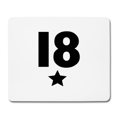 18e anniversaire  - 18 avec étoiles / 18 with star (1c)