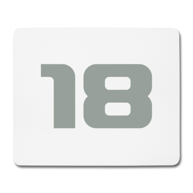 18e anniversaire  - 18, Zahlen, numbers, Nummern, Fußball, football,