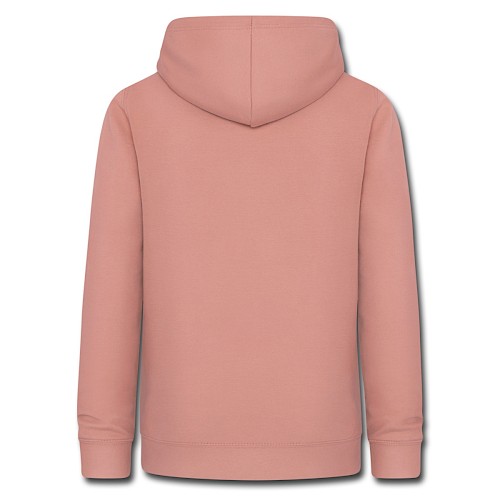 Sweat à capuche Femme Hinten rose poudré