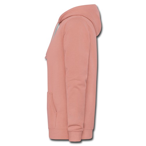 Sweat à capuche Femme Links rose poudré