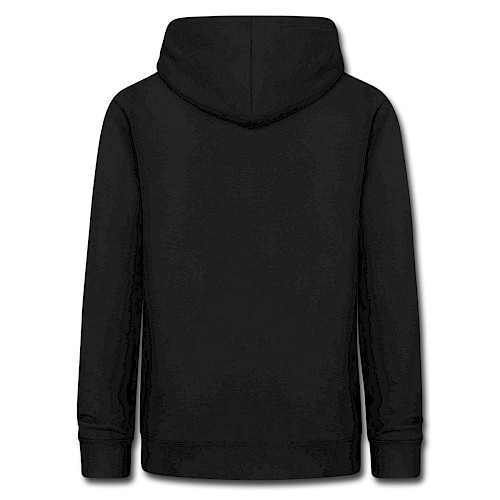 Sweat à capuche Femme Hinten noir