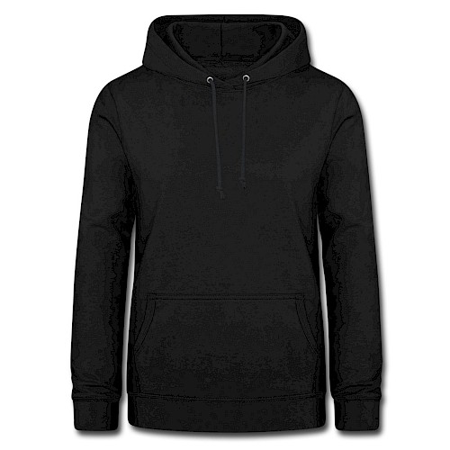 Sweat à capuche Femme Vorne noir