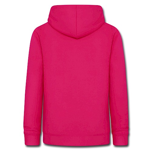 Sweat à capuche Femme Hinten rubis