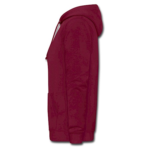 Sweat à capuche Femme Links bordeaux