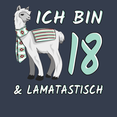 Zoom image 18. Geburtstag Lama Geschenk 18 Jahre lamatastisch