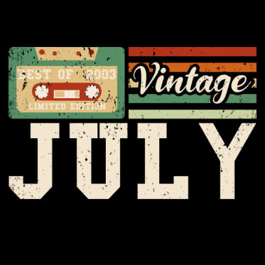 Zoom image 18. Geburtstag Juli Jahrgang 2003 Geschenkidee