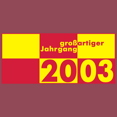 Zoom image Grossartiger Jahrgang 2003 geboren 18. Geburtstag