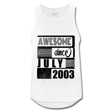 18e anniversaire  - 18. Geburtstag Awesome seit Juli 2003 B Day