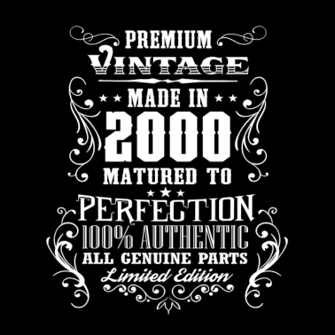 Zoom image 2000 18 Premium Jahrgang Geburtstag Geschenk EN