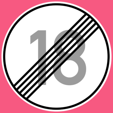 Zoom image Schild ‘18 aufgehoben’ Geburtstags T-Shirt