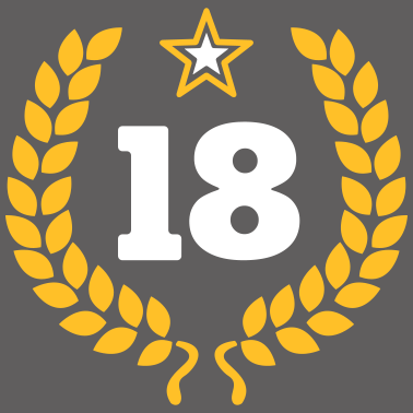 Zoom image 18 - Achtzehn - Birthday - Geburtstag - volljährig