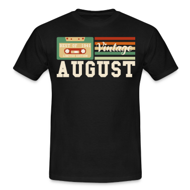 Geburtstagsspruch  - 80. Geburtstag August Jahrgang 1941 Geschenkidee