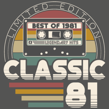 Zoom image Vintage 1981 Rétro Vintage Cadeau d’anniversaire