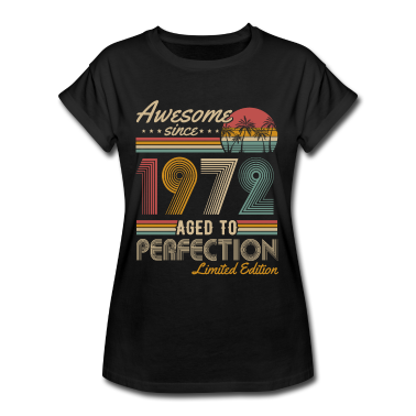 Dicton d’anniversaire  - Né en 1972 Vintage Anniversaire Rétro