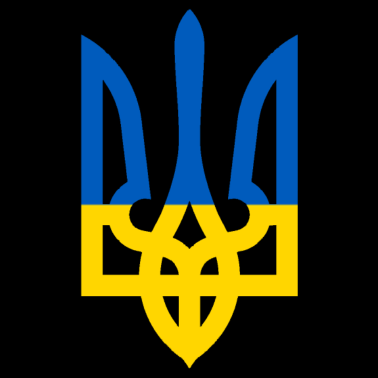 Zoom image Ukrainan vaakunan lippu lippu viileä kansalliset värit