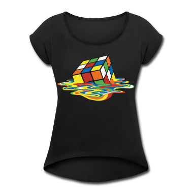 syntymäpäivä sanonta  - Rubik's Cube Melted Colourful Puddle