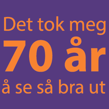 Zoom image T skjorte til 70 åring