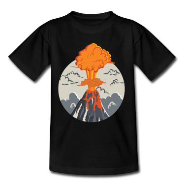 birthday saying  - Erupting volcano