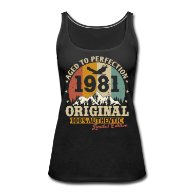 Dicton d’anniversaire  - Vintage 1981 Vintage Anniversaire Rétro Cadeau