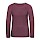 thumbnail Camiseta de manga larga premium mujer Vorne rojo bordeaux salpicado