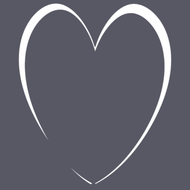 Zoom image Semplice Cuore Bianco