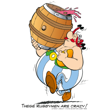 Zoom image Asterix & Obelix - These Rugbymen