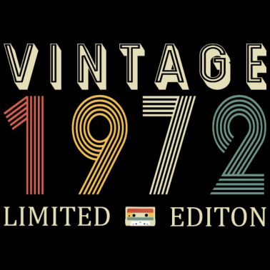 Zoom image 50th födelsedag inskränkt upplaga 1972 Årgång Retro