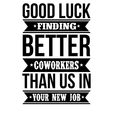 Zoom image Farvel kolleger - Tillykke med dit nye job