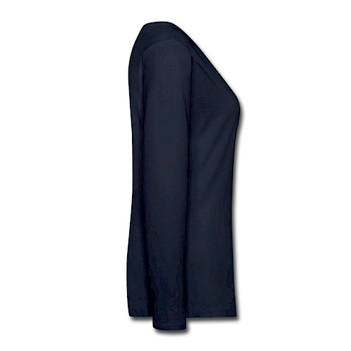 Frauen Bio-Langarmshirt von Stanley & Stella Rechts Navy