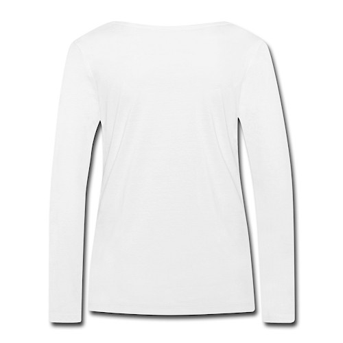 Women's Organic Longsleeve Shirt by Stanley & Stella Hinten white
