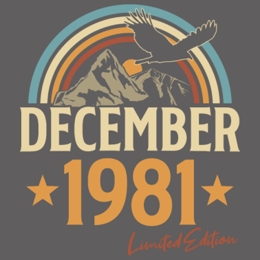 Zoom image Décembre 1981 Vintage Vintage Rétro Anniversaire