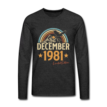 Dicton d’anniversaire  - Décembre 1981 Vintage Vintage Rétro Anniversaire