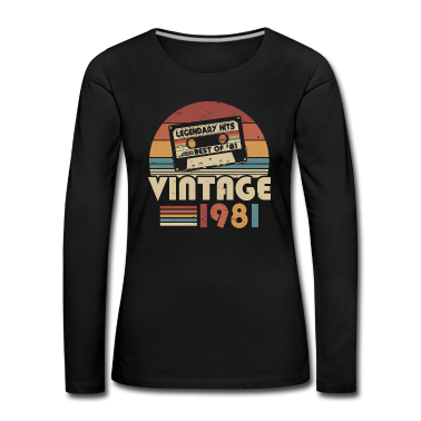 Dicton d’anniversaire  - 1981 Vintage Anniversaire Rétro Cadeau