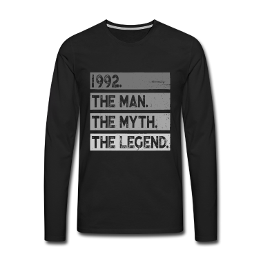 Dicton d’anniversaire  - Né en 1992 Homme Mythe Légende Anniversaire