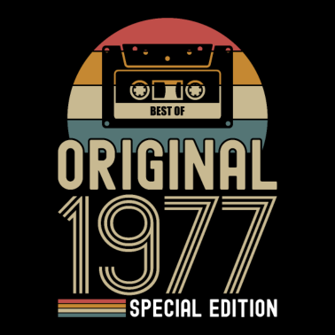 Zoom image Retro Vintage 1977 Født Fødselsdag Vintage