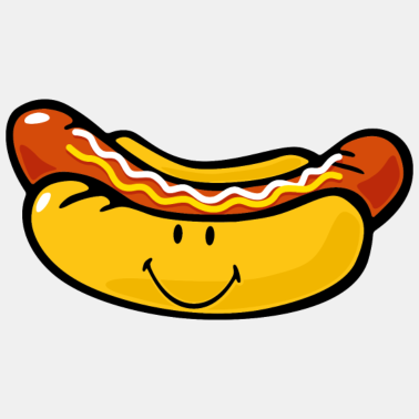 Zoom image Smiley hotdog