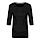 thumbnail Women's Premium 3/4-Sleeve T-Shirt Vorne black