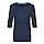 thumbnail Vrouwen premium shirt 3/4-mouw Vorne navy