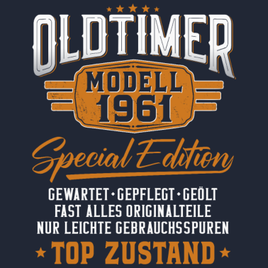 Zoom image Oldtimer Baujahr 1961 Geburtstagsspruch