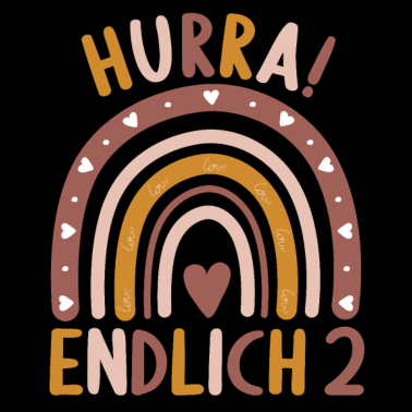 Zoom image 2 Jahre Geburtstagskind Regenbogen 2. Geburtstag