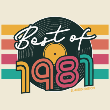 Zoom image 1981 Vintage Best of Cadeau d’anniversaire