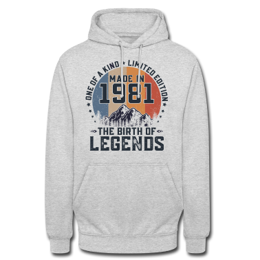 Dicton d’anniversaire  - Vintage 1981 Vintage Anniversaire Rétro Cadeau