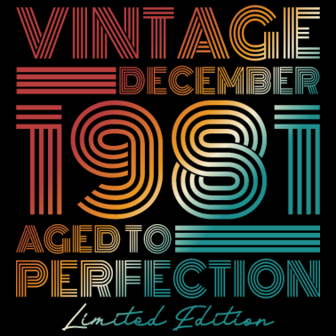 Zoom image Vintage Décembre 1981 Vintage Anniversaire