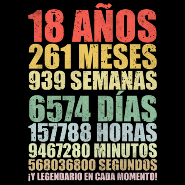 Zoom image 18. Geburtstag 18 Jahre 2003 Geschenk