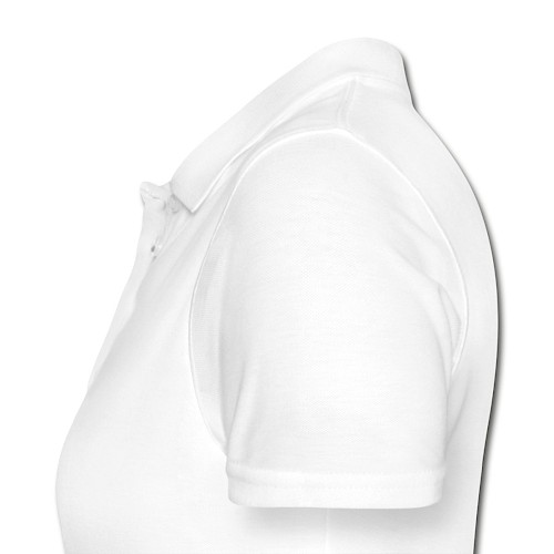 Frauen Polo Shirt Links Weiß