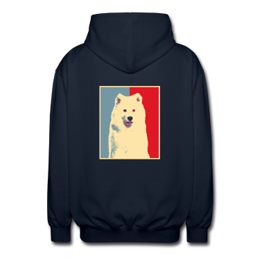 Dicho de cumpleaños  - Obra de arte para perros - Vintage Samoyedo