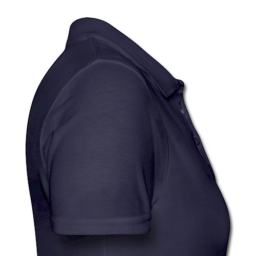 Vrouwen poloshirt Rechts navy