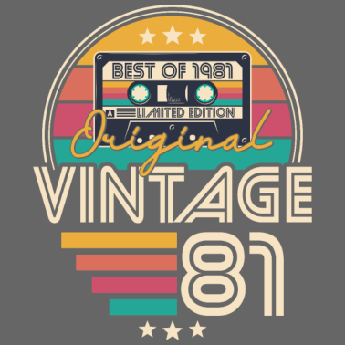 Zoom image 1981 Vintage Compleanno Regalo Retrò