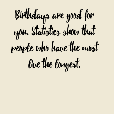 Zoom image Divertente detto di compleanno