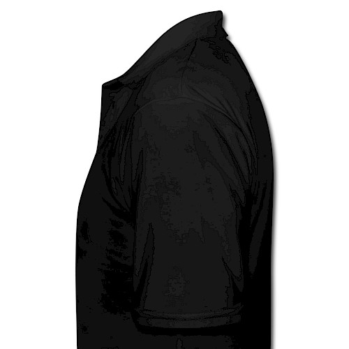 Poloskjorte for menn Links svart